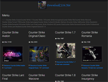 Tablet Screenshot of downloadcs16.net